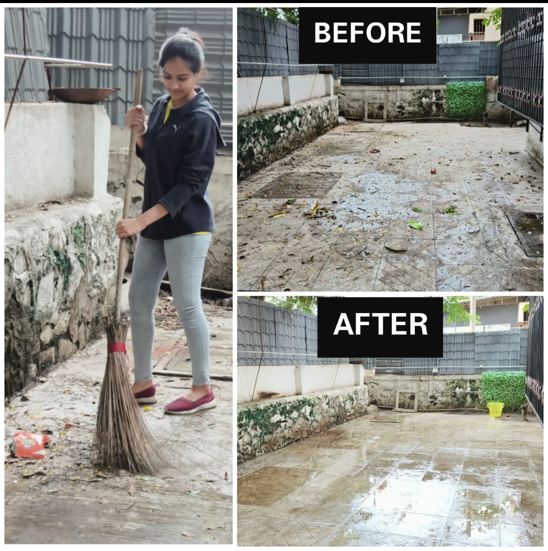 Aqsa Shaikh NSS Cleaning 2022-23 FYBA